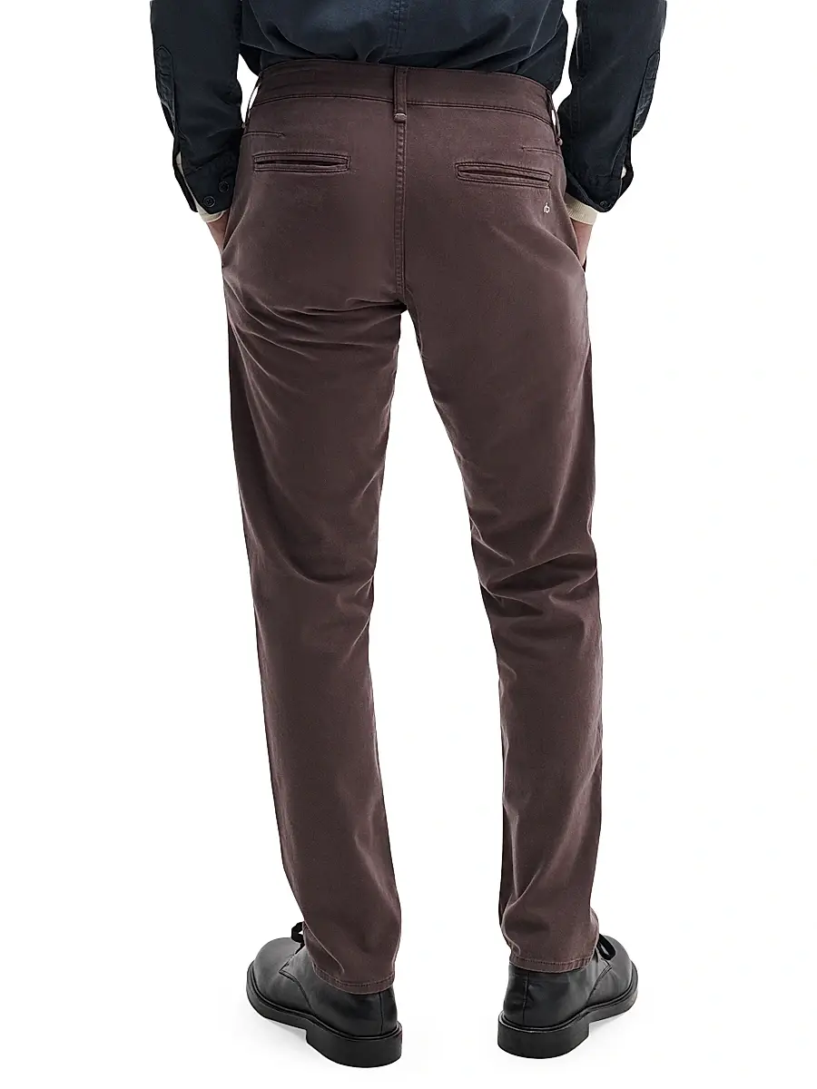 rag & bone Men's Fit 3 Stretch-Twill Mid-Rise Straight-Leg Chino Pants | Thumbnail 3 rag & bone Men's Fit 3 Stretch-Twill Mid-Rise Straight-Leg Chino Pants | Thumbnail 3