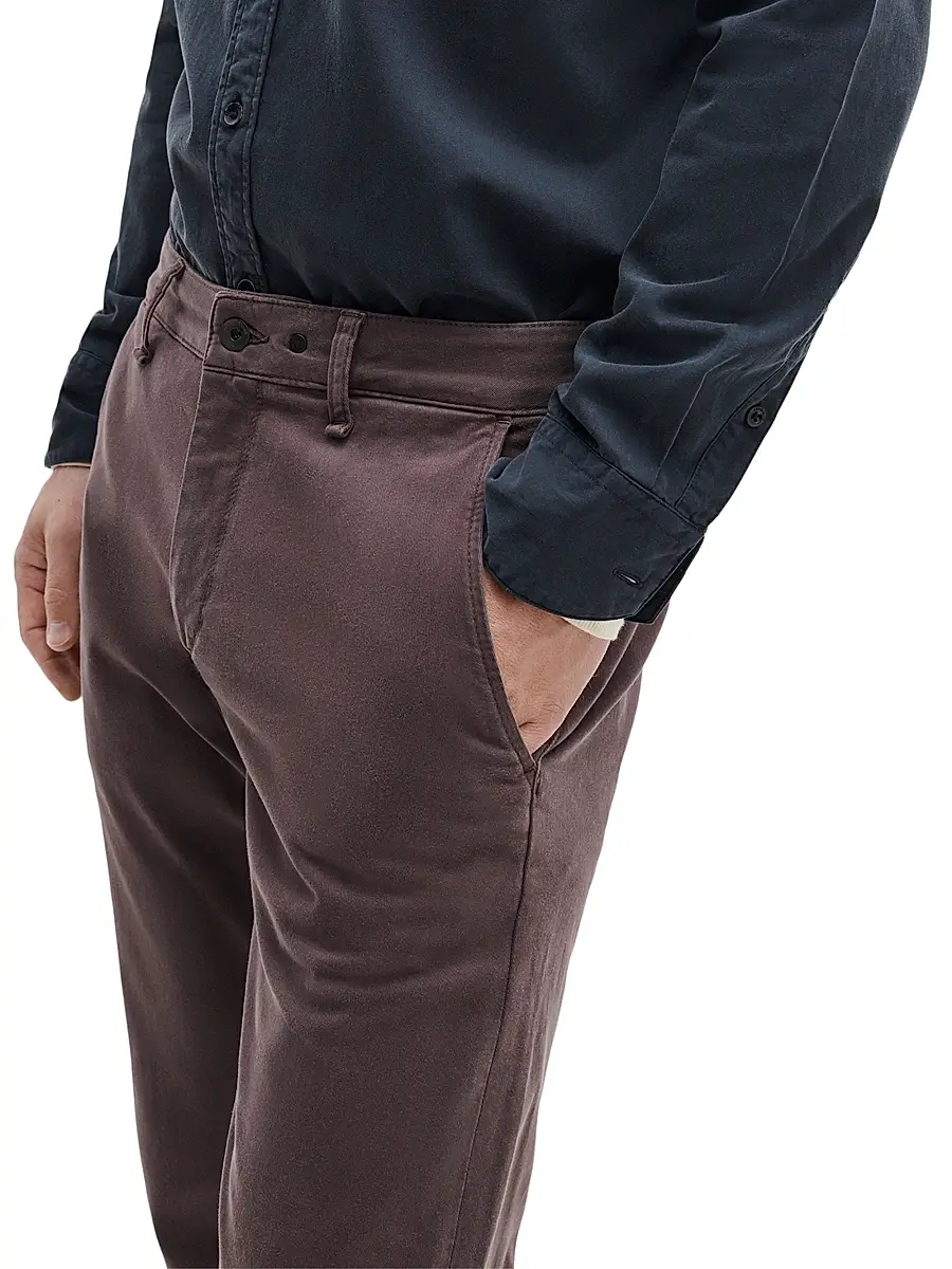 rag & bone Men's Fit 3 Stretch-Twill Mid-Rise Straight-Leg Chino Pants | Thumbnail 4 rag & bone Men's Fit 3 Stretch-Twill Mid-Rise Straight-Leg Chino Pants | Thumbnail 4