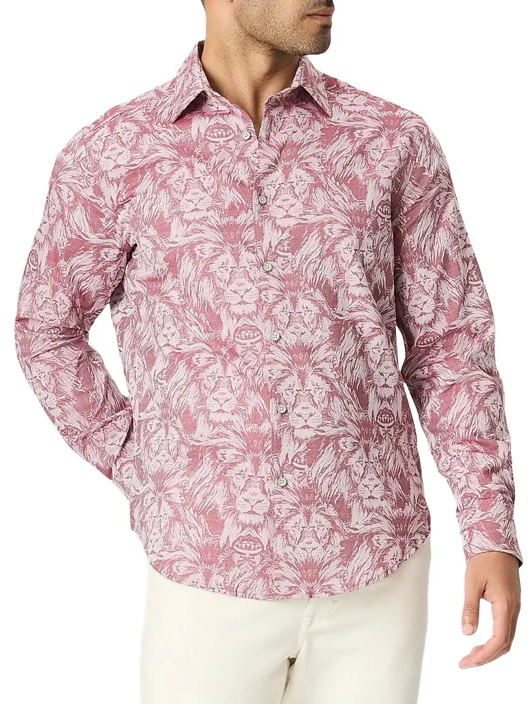 Robert Graham Men's Dubois Cotton Woven Shirt | Image 1 Robert Graham Men's Dubois Cotton Woven Shirt | Image 1