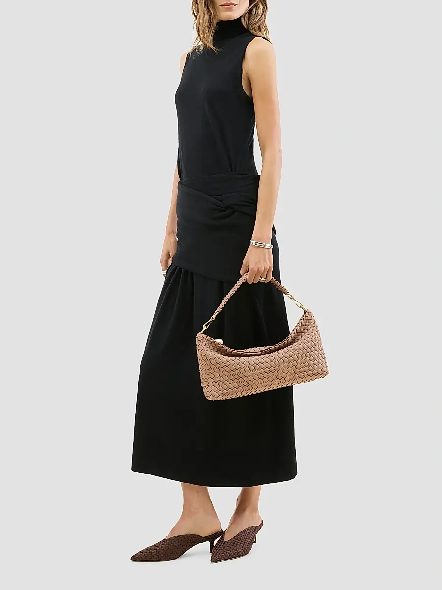 Naghedi Women's Porto Small Half-Moon Shoulder Bag | Thumbnail 2 Naghedi Women's Porto Small Half-Moon Shoulder Bag | Thumbnail 2