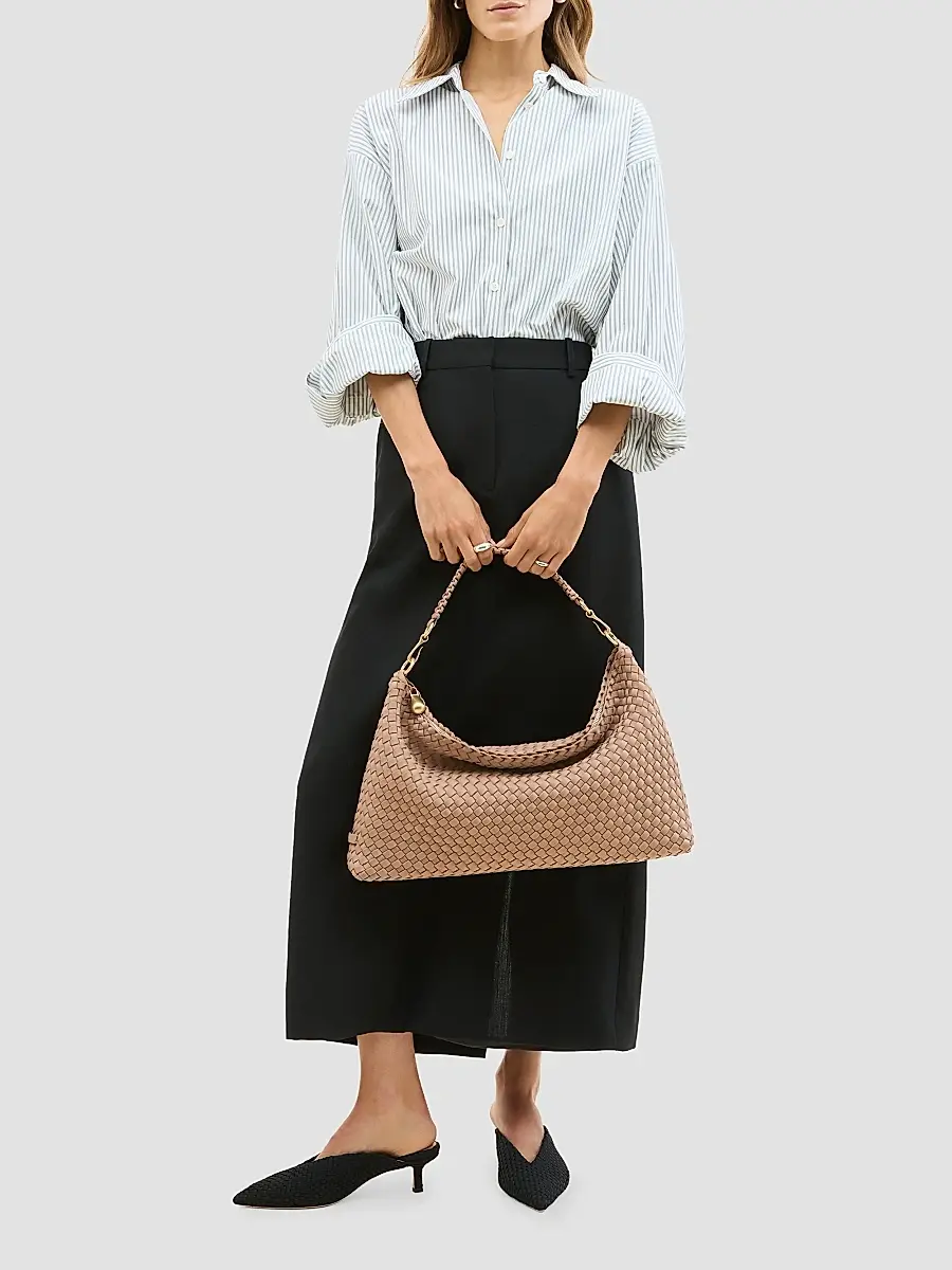 Naghedi Women's Porto Medium Half-Moon Shoulder Bag | Thumbnail 2 Naghedi Women's Porto Medium Half-Moon Shoulder Bag | Thumbnail 2