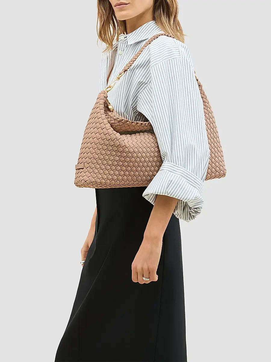 Naghedi Women's Porto Medium Half-Moon Shoulder Bag | Thumbnail 3 Naghedi Women's Porto Medium Half-Moon Shoulder Bag | Thumbnail 3