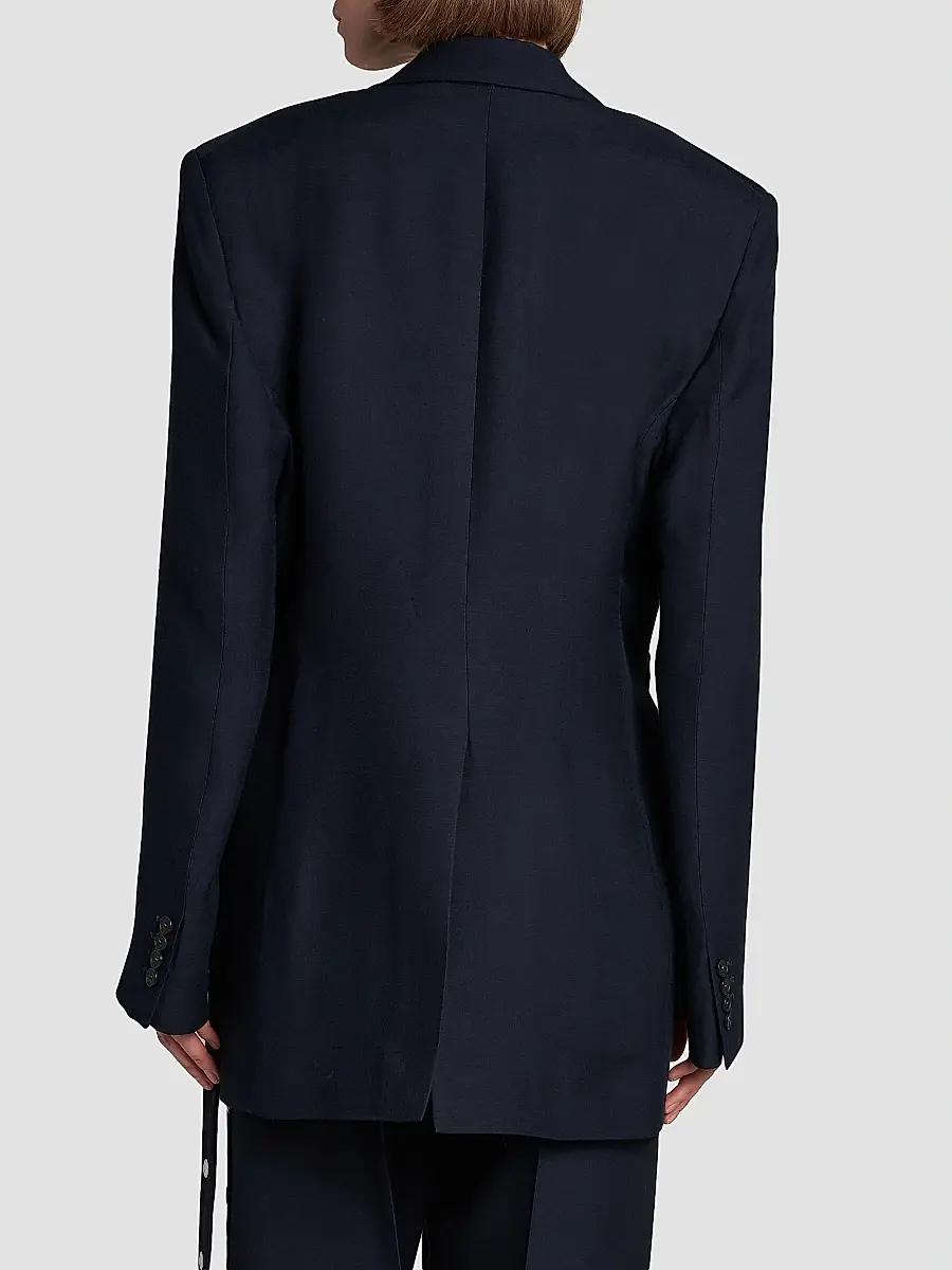 Stella McCartney Women's Stud-Belted Oversized Blazer | Thumbnail 5 Stella McCartney Women's Stud-Belted Oversized Blazer | Thumbnail 5