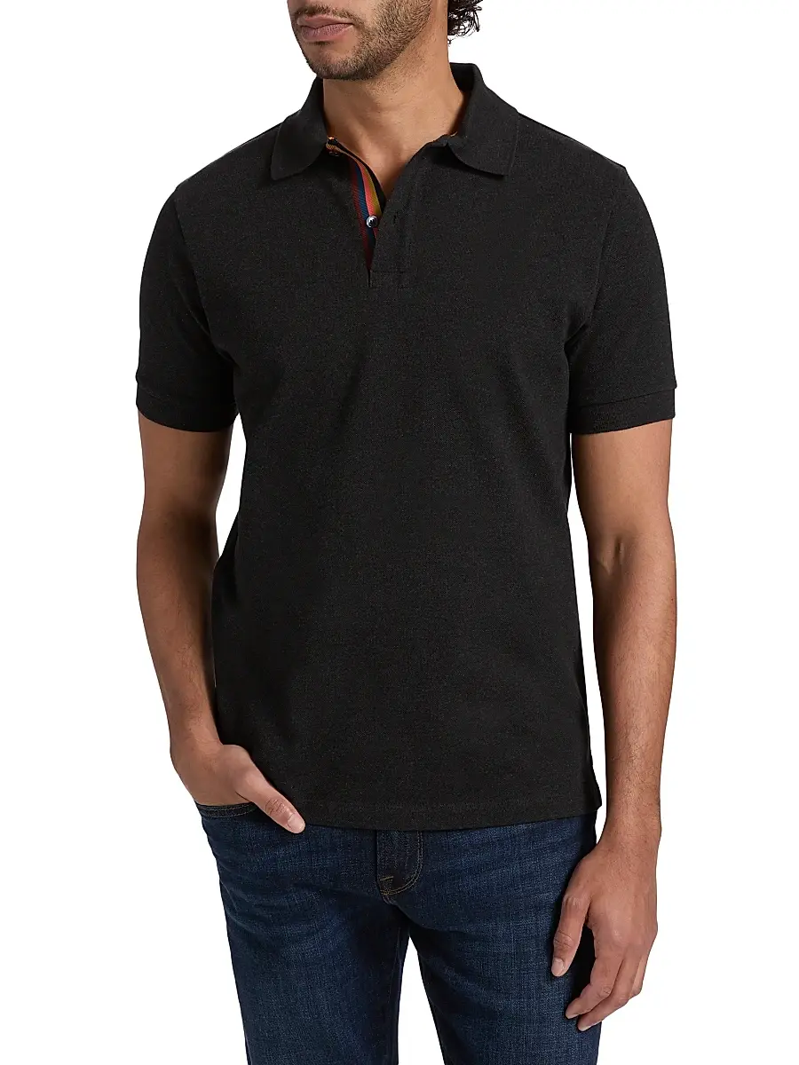 Paul Smith Men's Cotton Polo Shirt | Thumbnail 3