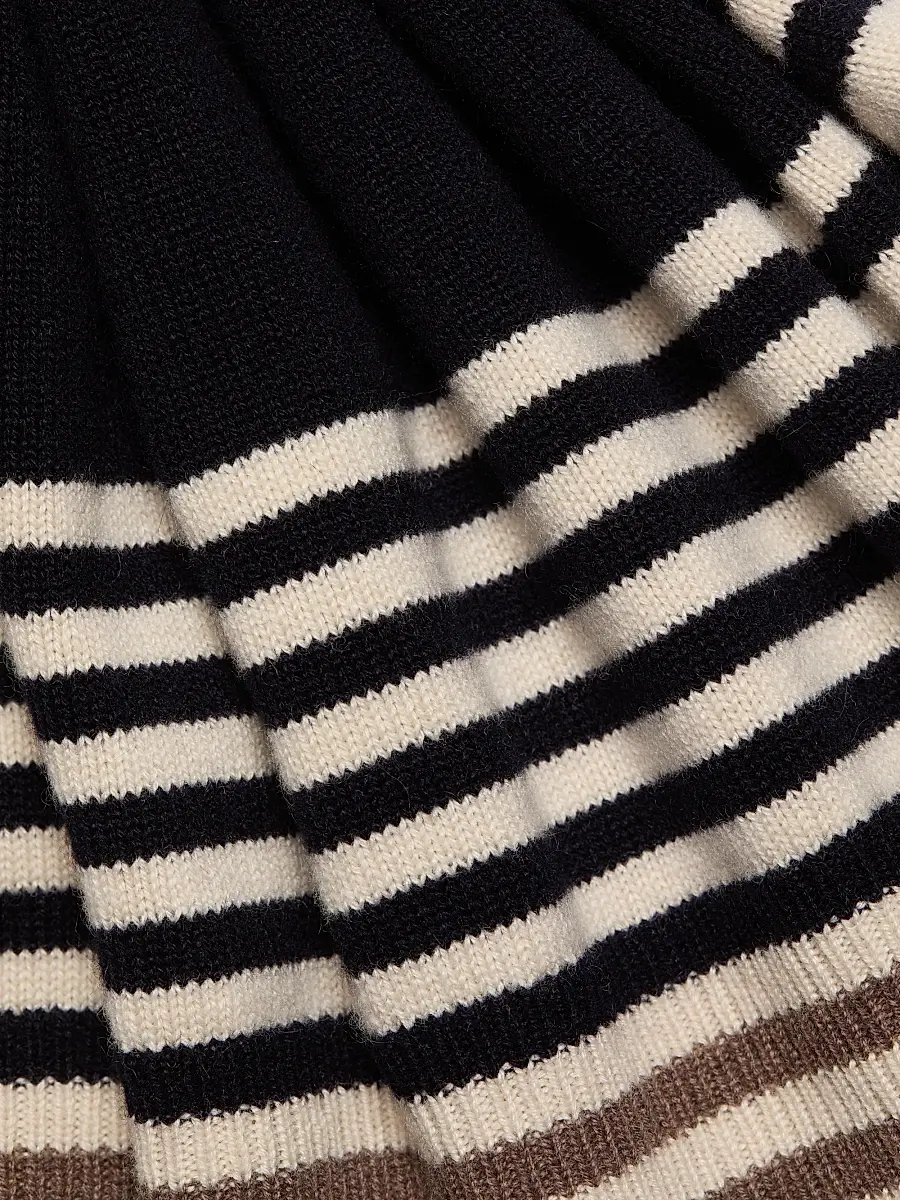 Paul Smith Men's Striped Cashmere Polo Sweater | Thumbnail 7 Paul Smith Men's Striped Cashmere Polo Sweater | Thumbnail 7