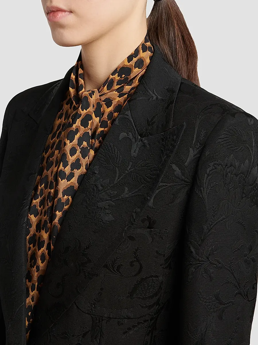 Etro Women's Paisley Jacquard Two-Button Blazer | Thumbnail 5 Etro Women's Paisley Jacquard Two-Button Blazer | Thumbnail 5