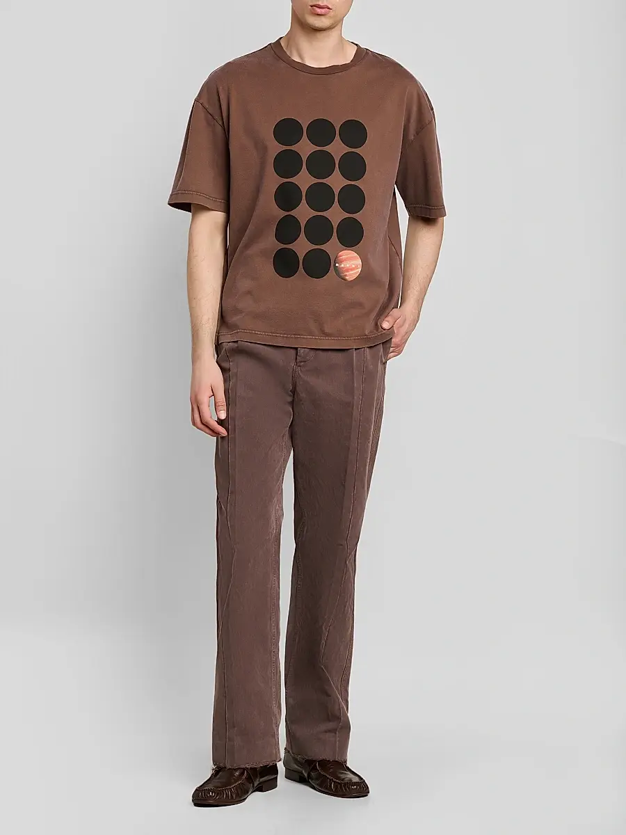 Marni Men's Cotton Crewneck T-Shirt | Thumbnail 2 Marni Men's Cotton Crewneck T-Shirt | Thumbnail 2