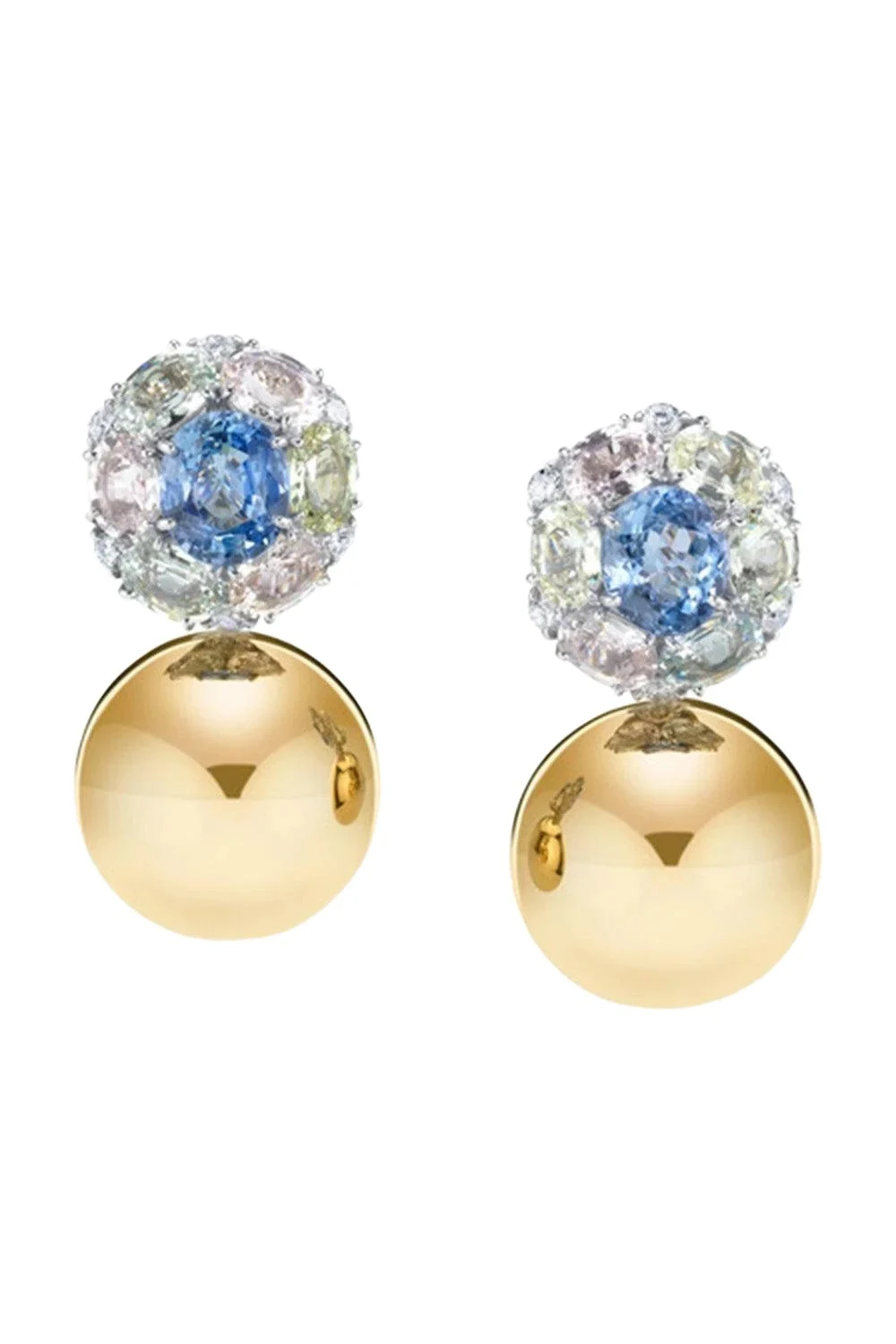 Blue Sapphire Eon Earrings Blue Sapphire Eon Earrings