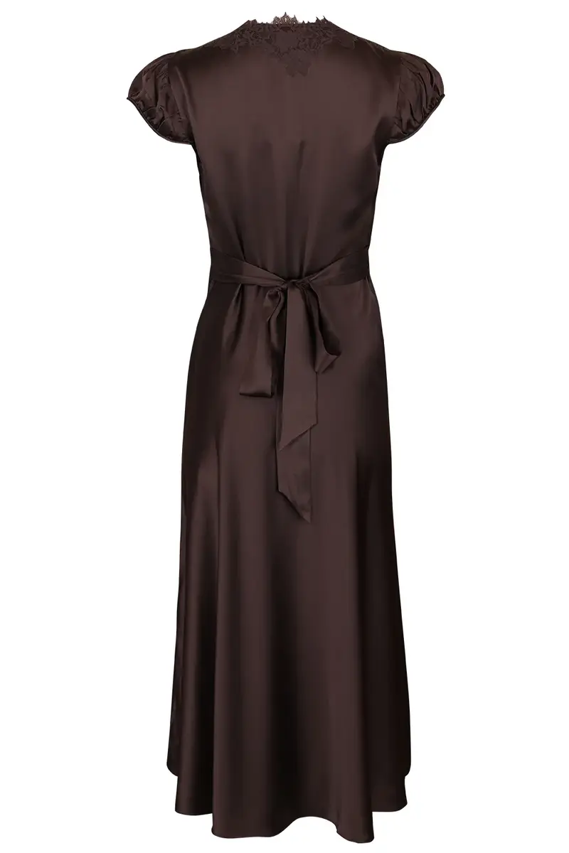 DÔEN Coraline Dress - Equestrian Brown | Thumbnail 2 DÔEN Coraline Dress - Equestrian Brown | Thumbnail 2