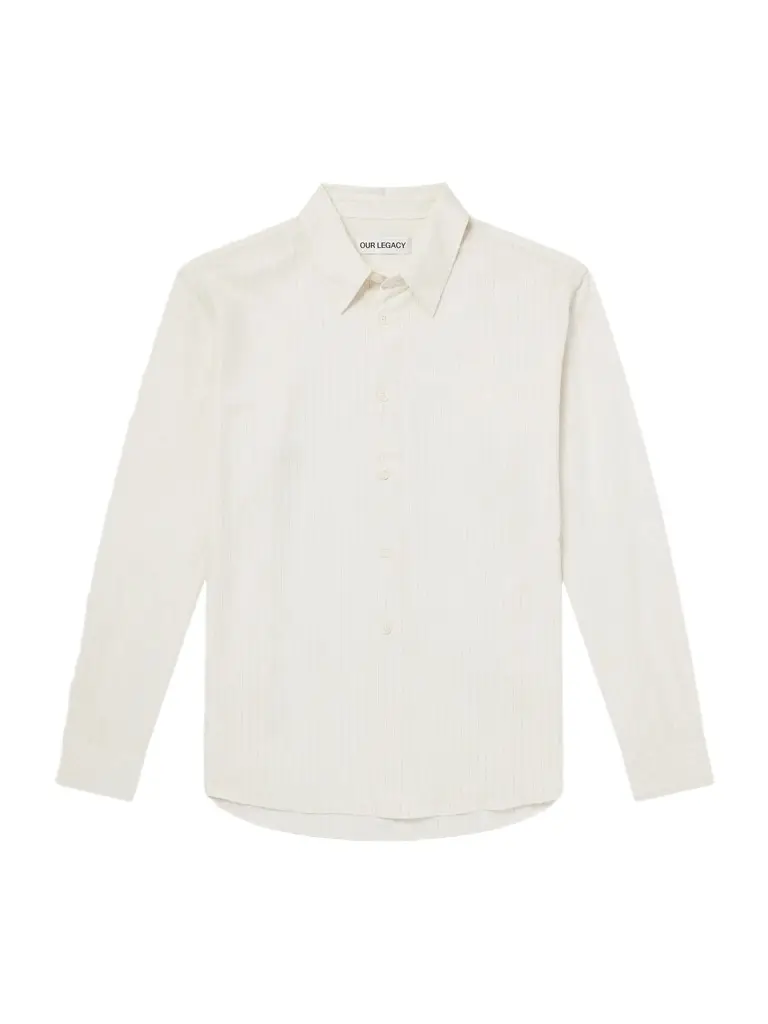Our Legacy Beyond Striped Woven Shirt | Image 1 Our Legacy Beyond Striped Woven Shirt | Image 1