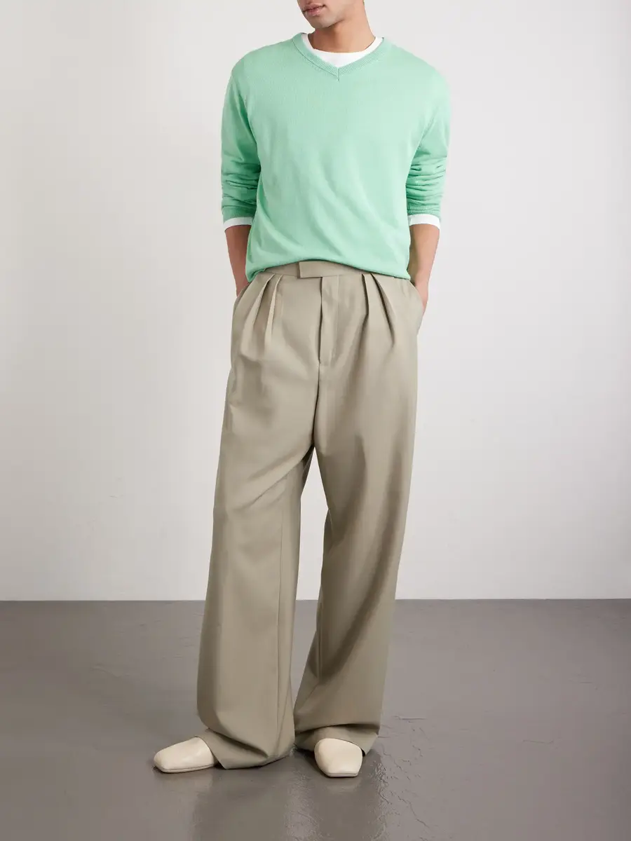 Auralee Cashmere and Silk-Blend Sweater | Thumbnail 2 Auralee Cashmere and Silk-Blend Sweater | Thumbnail 2