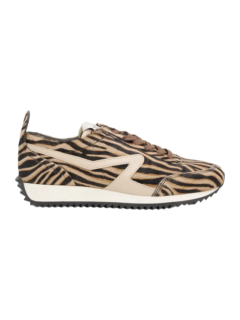 rag & bone Women's Retro Runner Tiger Stripe Sneakers