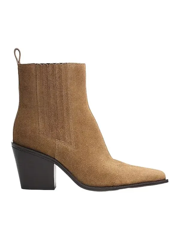 Women's Newbury 75MM Suede Chelsea Boots
