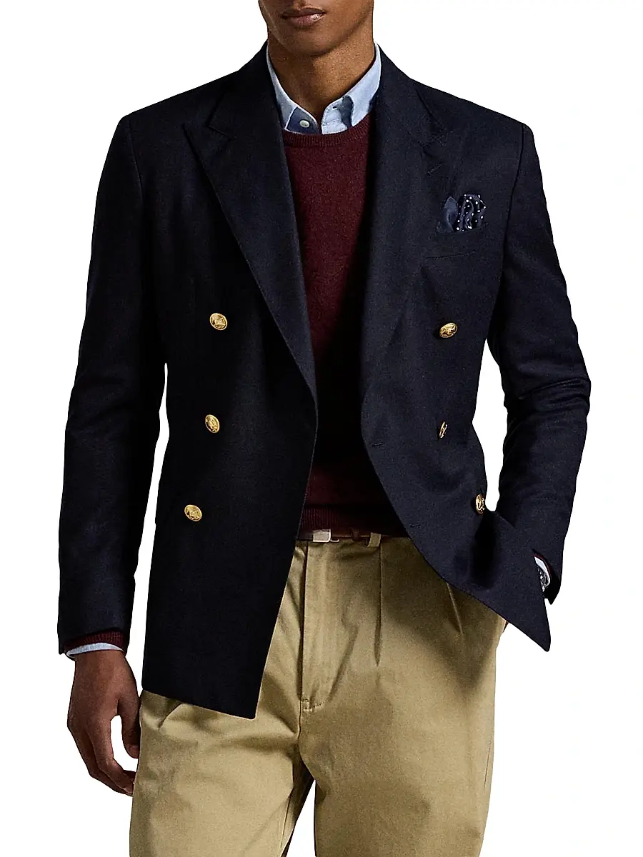 Polo Ralph Lauren Men's Logo-Embroidered Wool Sweater | Thumbnail 5