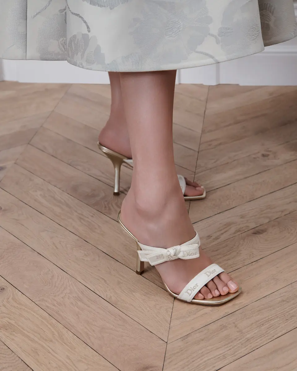 Dior J'Adior Heeled Sandal with Straps | Thumbnail 3 Dior J'Adior Heeled Sandal with Straps | Thumbnail 3
