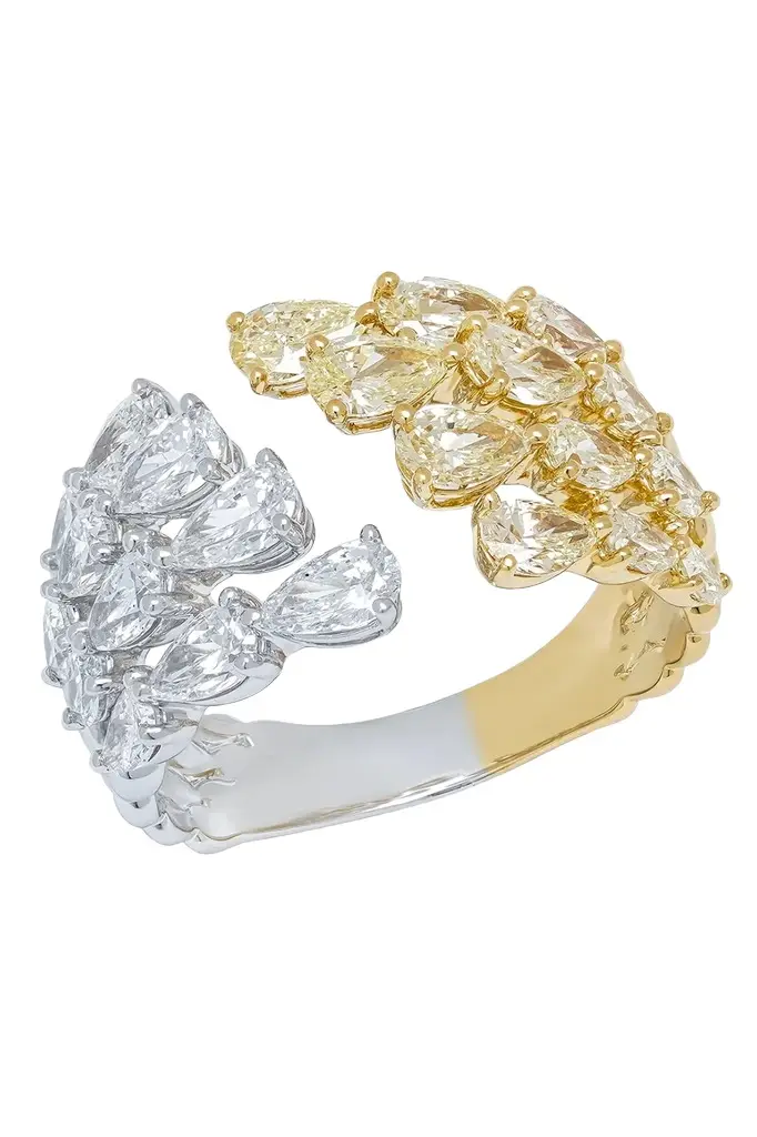 ARZANO Diamond Bypass Ring