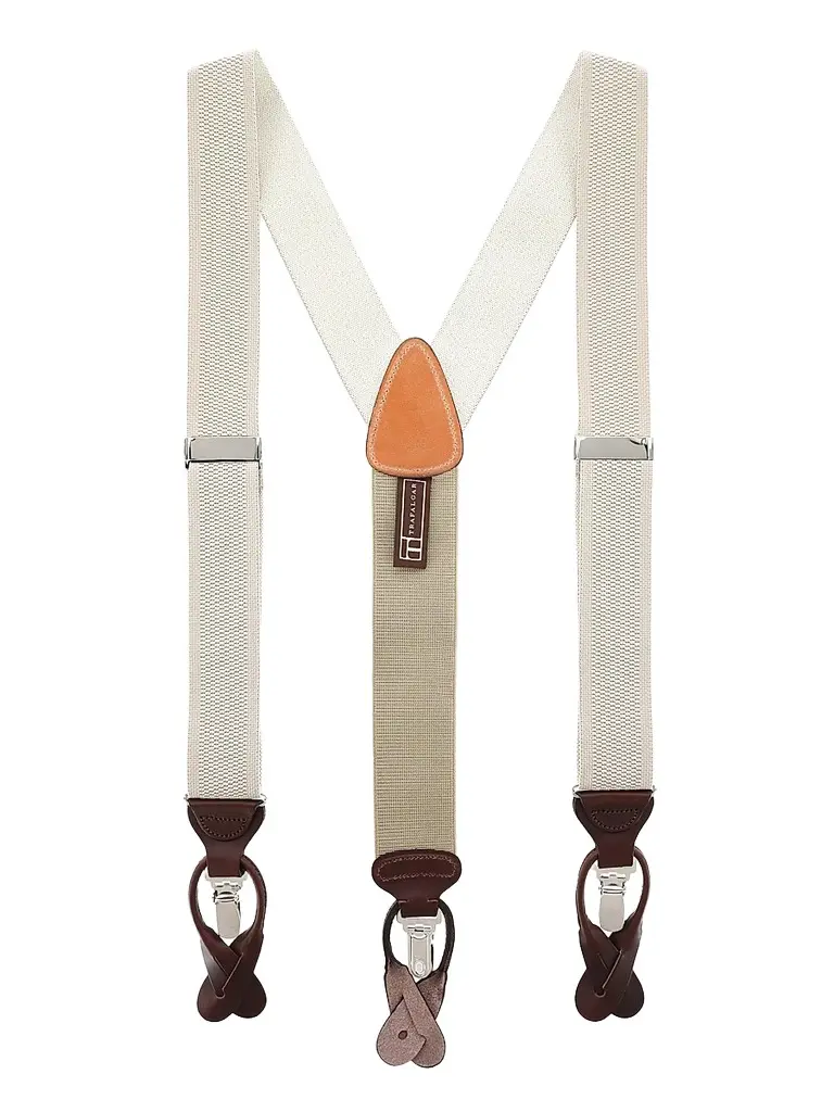Trafalgar Men Classic Convertible Brace Suspenders