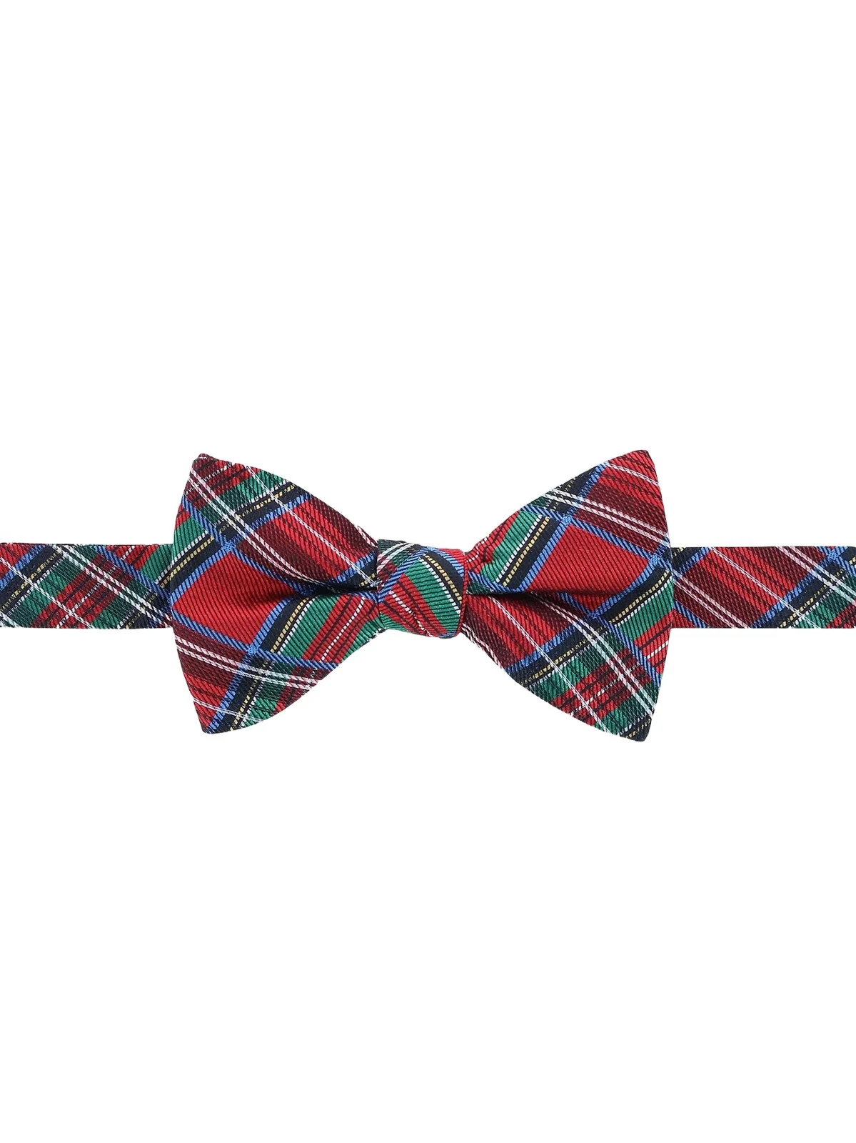 Men Holiday Nicholas Plaid Bow Tie