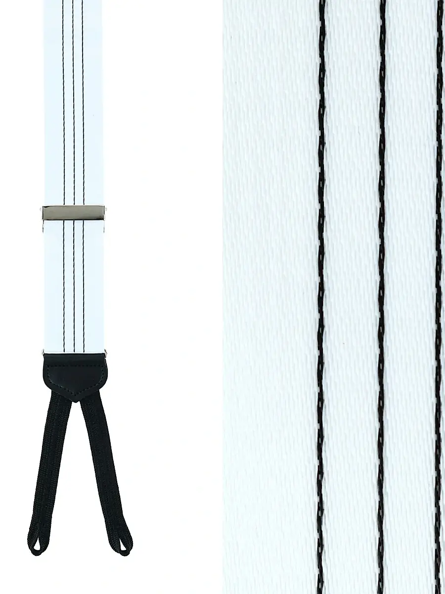 Trafalgar Men Fredrick Center Stripe Suspenders | Thumbnail 3 Trafalgar Men Fredrick Center Stripe Suspenders | Thumbnail 3