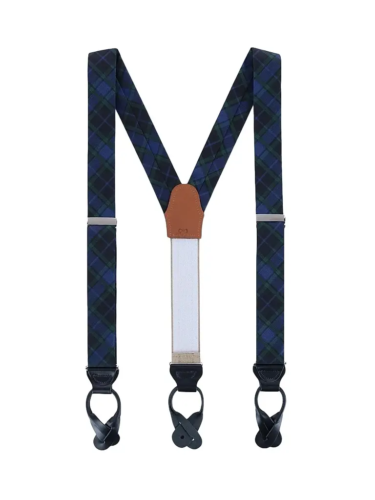 Trafalgar Men Holiday Ives Brace Suspenders