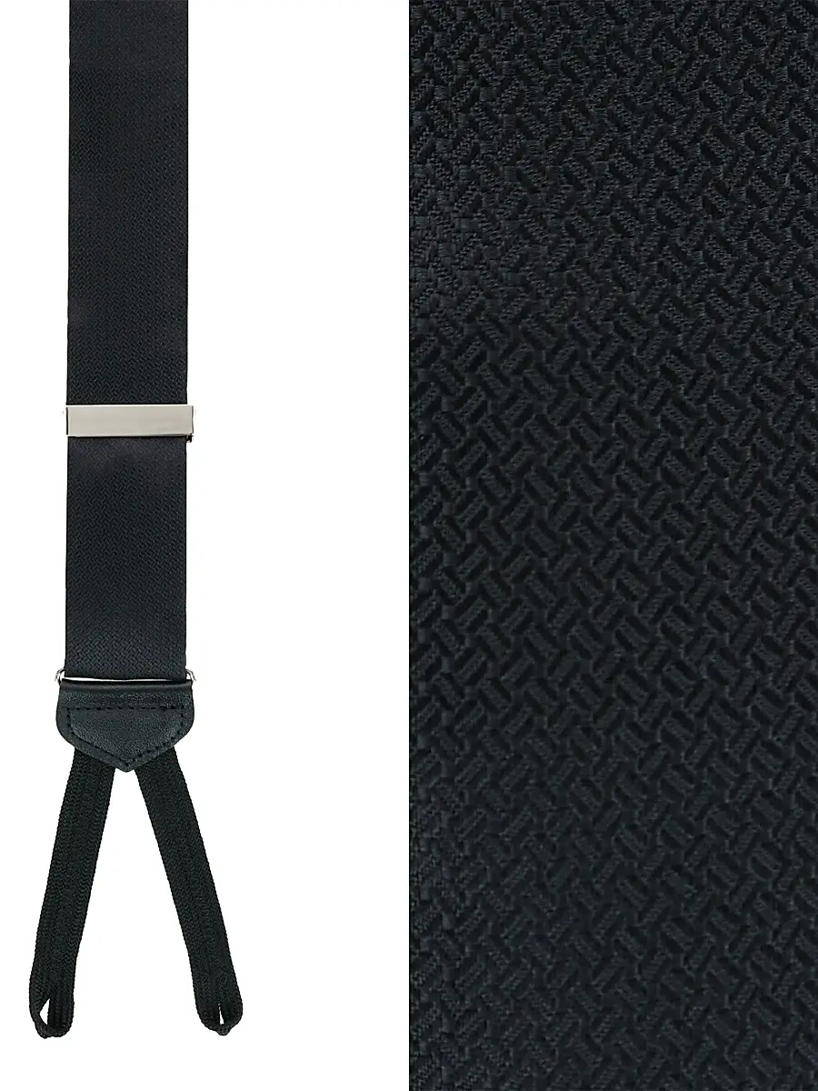 Trafalgar Men Monte Bello Interlocked Silk Suspenders | Thumbnail 3 Trafalgar Men Monte Bello Interlocked Silk Suspenders | Thumbnail 3