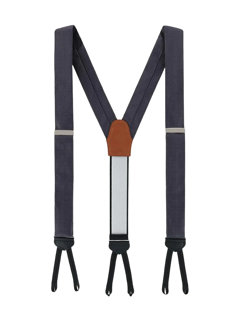 Trafalgar Men Monte Bello Interlocked Silk Suspenders
