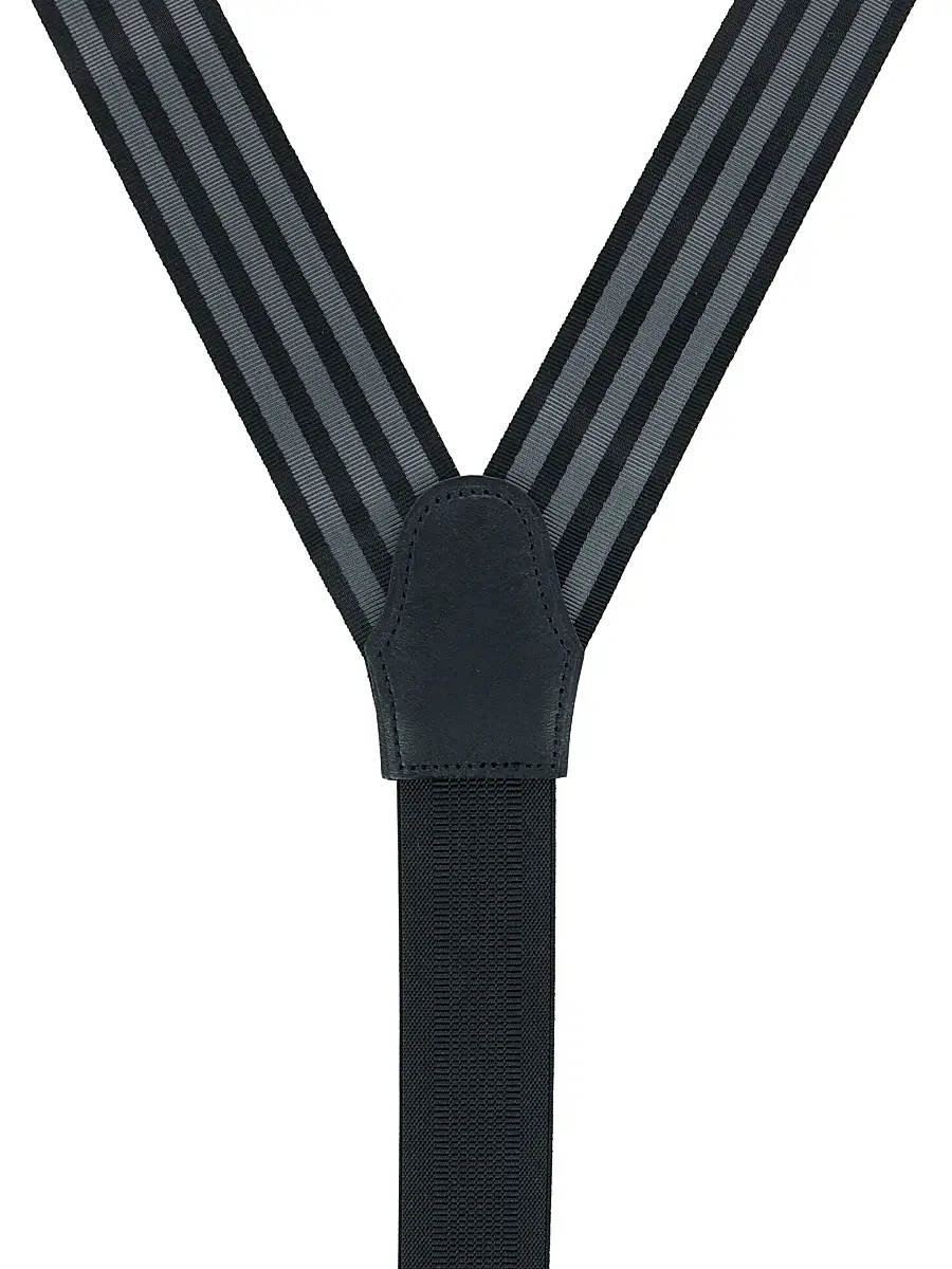 Trafalgar Men Astaire Grosgrain Striped Suspenders | Thumbnail 2 Trafalgar Men Astaire Grosgrain Striped Suspenders | Thumbnail 2