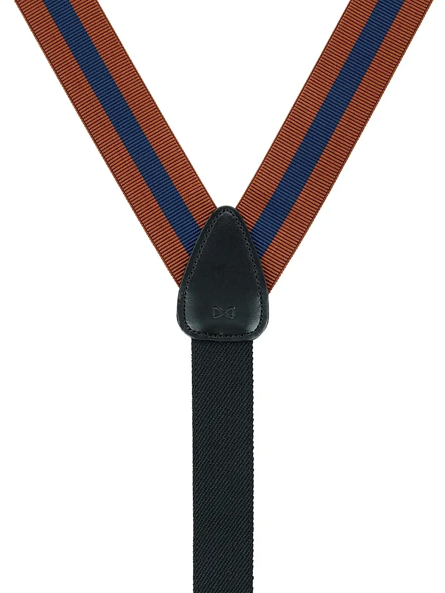 Trafalgar Men Oliver Striped Suspenders | Thumbnail 2 Trafalgar Men Oliver Striped Suspenders | Thumbnail 2