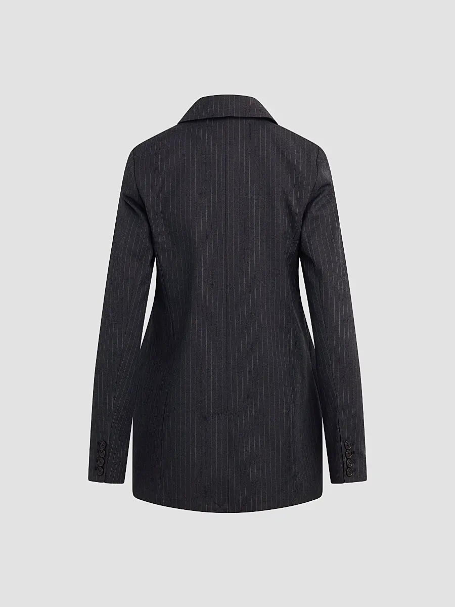 Favorite Daughter Women's The Suits You Pinstripe Blazer | Thumbnail 6 Favorite Daughter Women's The Suits You Pinstripe Blazer | Thumbnail 6
