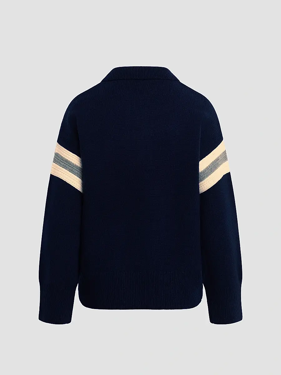 Favorite Daughter Women's The Grace Wool-Cotton Sweater | Thumbnail 6 Favorite Daughter Women's The Grace Wool-Cotton Sweater | Thumbnail 6