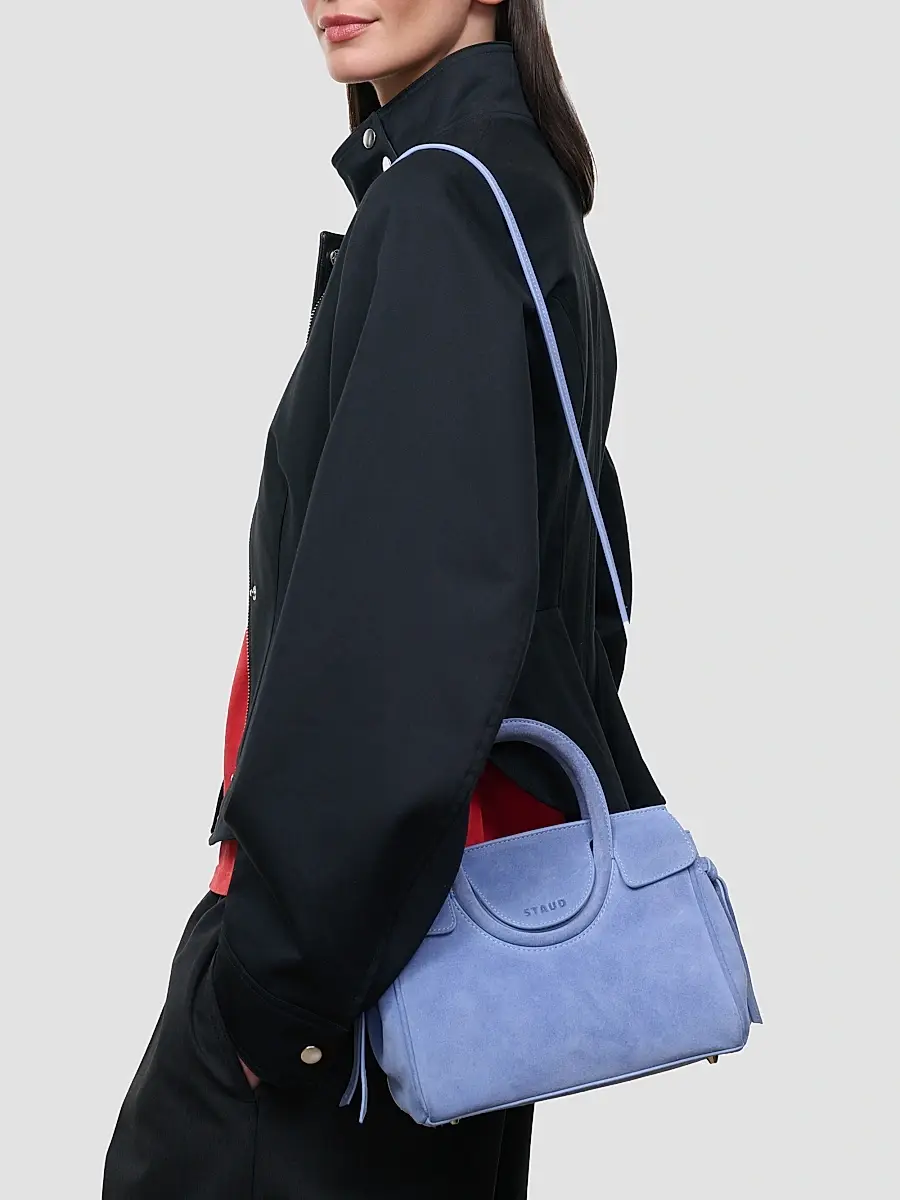 Staud Women's Maude Mini Suede Carryall Bag | Thumbnail 2