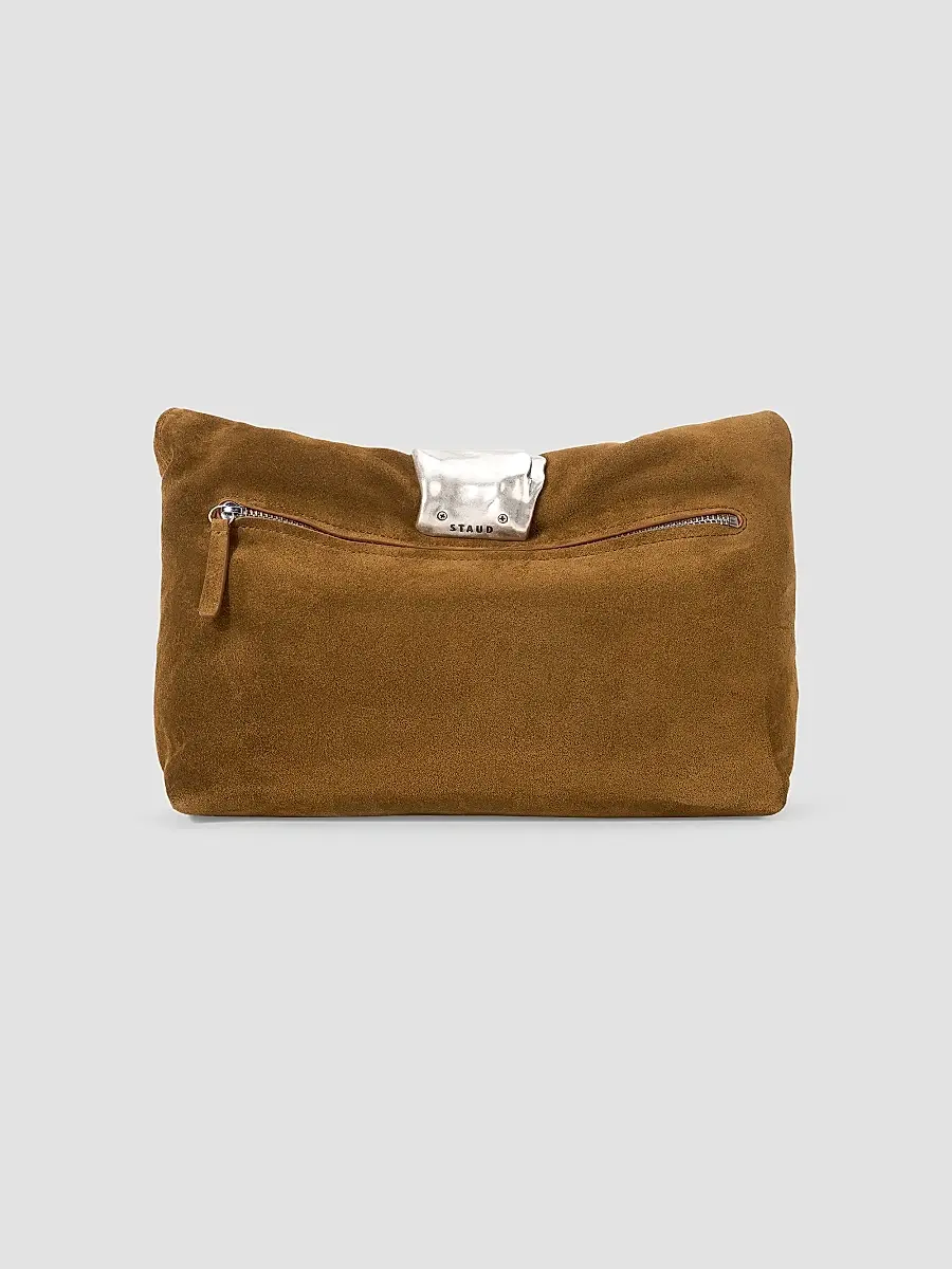 Staud Women's Cuff Suede Clutch | Thumbnail 2 Staud Women's Cuff Suede Clutch | Thumbnail 2