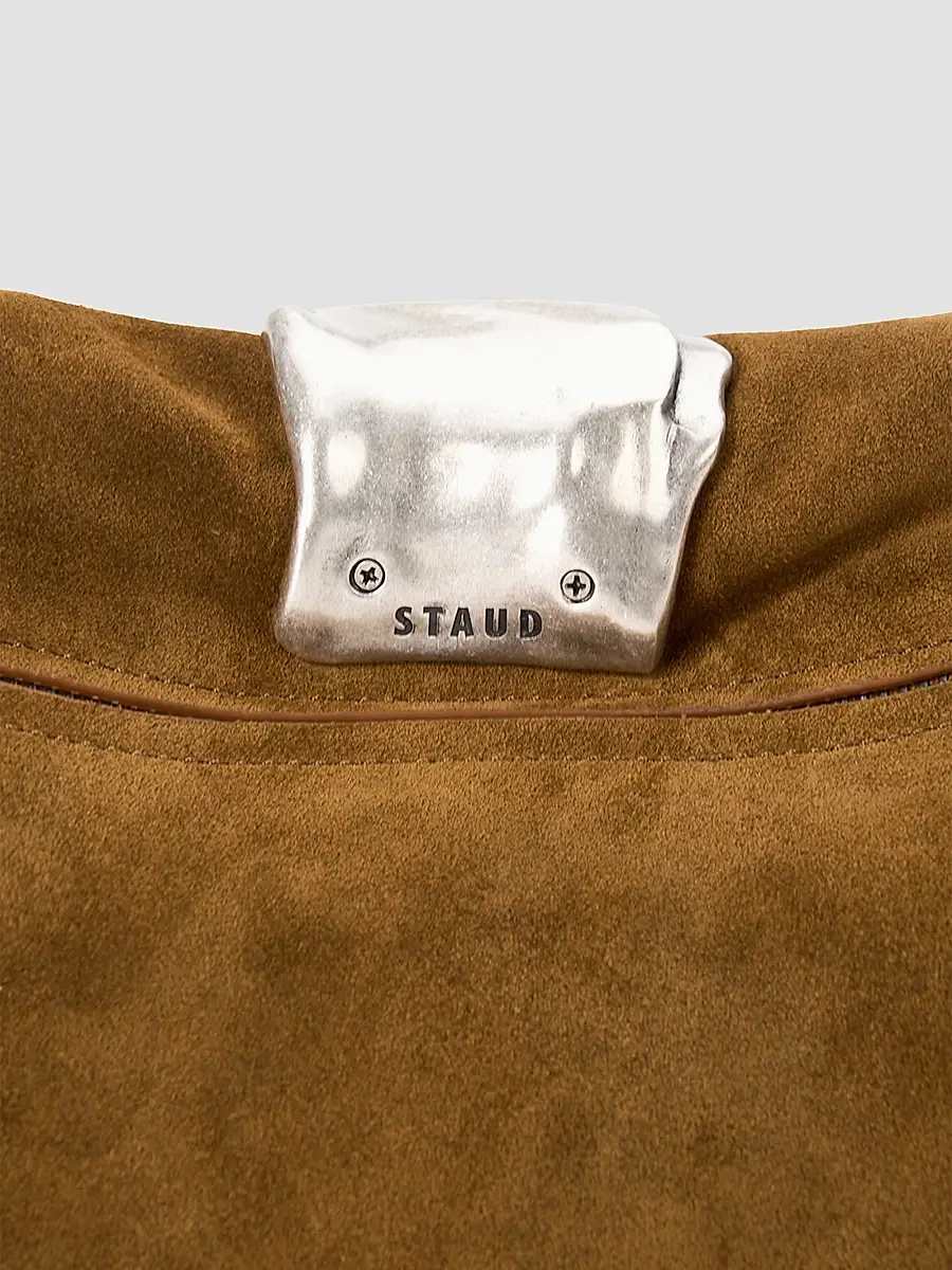 Staud Women's Cuff Suede Clutch | Thumbnail 3 Staud Women's Cuff Suede Clutch | Thumbnail 3