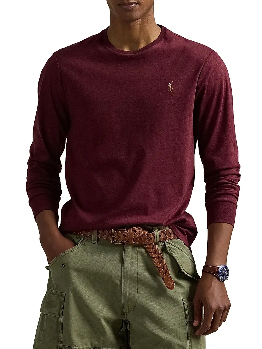 Polo Ralph Lauren Men's Logo Cotton Sweater | Thumbnail 3 Polo Ralph Lauren Men's Logo Cotton Sweater | Thumbnail 3