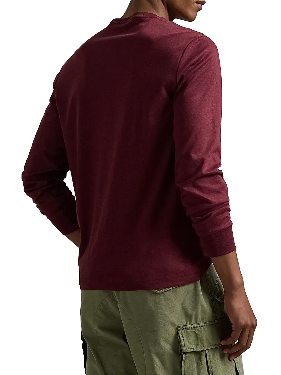 Polo Ralph Lauren Men's Logo Cotton Sweater | Thumbnail 4 Polo Ralph Lauren Men's Logo Cotton Sweater | Thumbnail 4