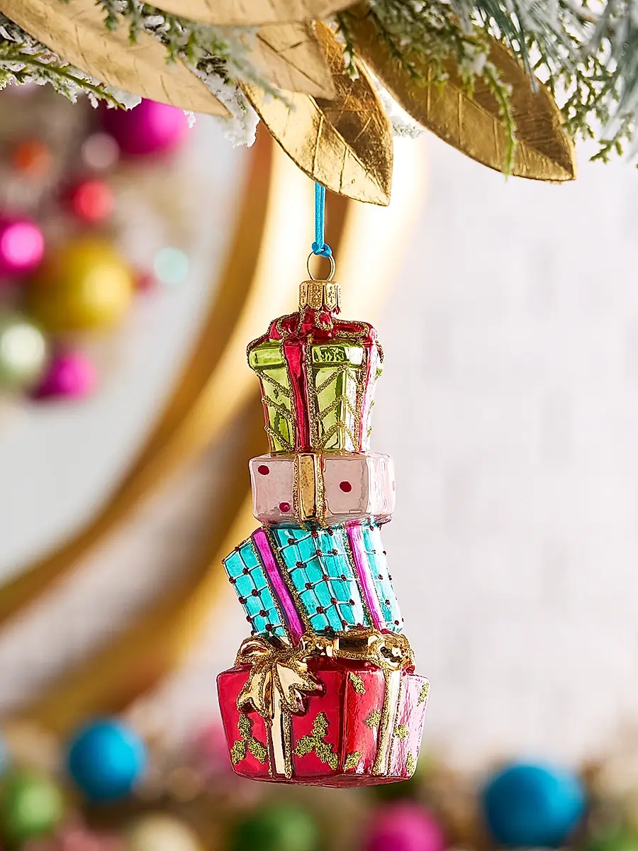 Exclusively Ours Small Pile Of Gifts Glass Ornament | Thumbnail 2 Exclusively Ours Small Pile Of Gifts Glass Ornament | Thumbnail 2