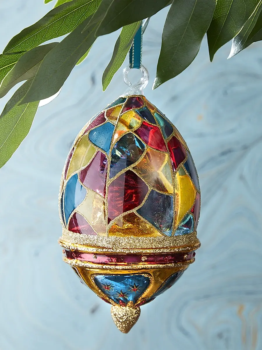 Exclusively Ours Holy Family Glass Ornament | Thumbnail 2