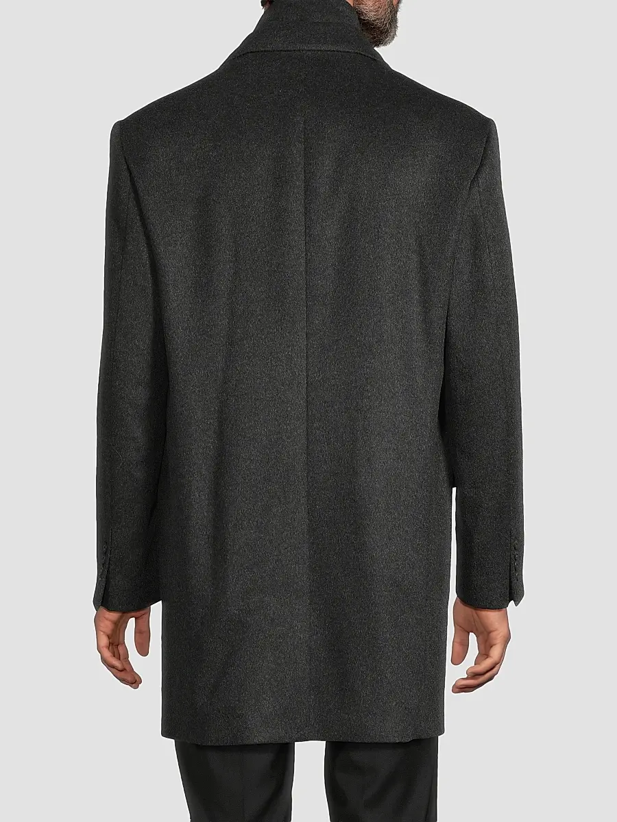 Saks Fifth Avenue Men's COLLECTION Fashion Wool-Cashmere Top Coat | Thumbnail 5 Saks Fifth Avenue Men's COLLECTION Fashion Wool-Cashmere Top Coat | Thumbnail 5