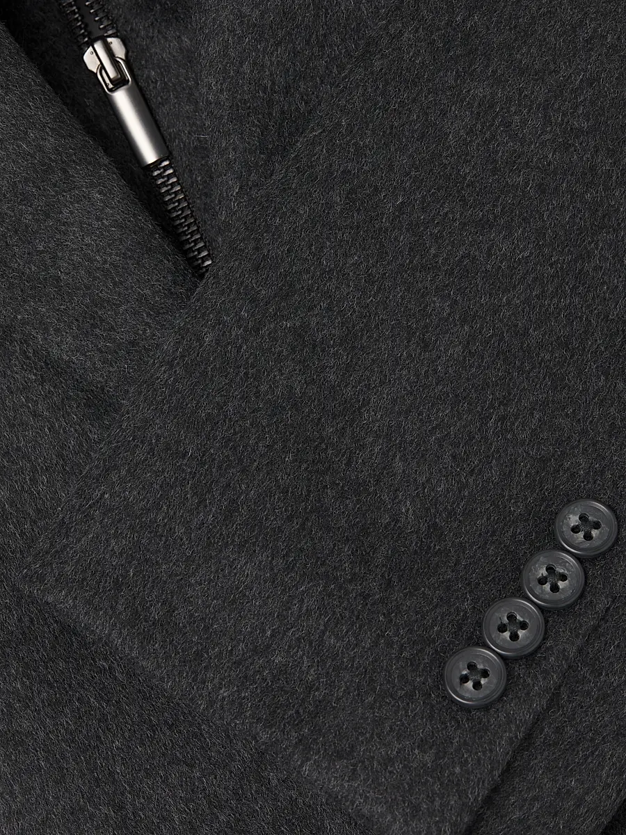 Saks Fifth Avenue Men's COLLECTION Fashion Wool-Cashmere Top Coat | Thumbnail 7 Saks Fifth Avenue Men's COLLECTION Fashion Wool-Cashmere Top Coat | Thumbnail 7