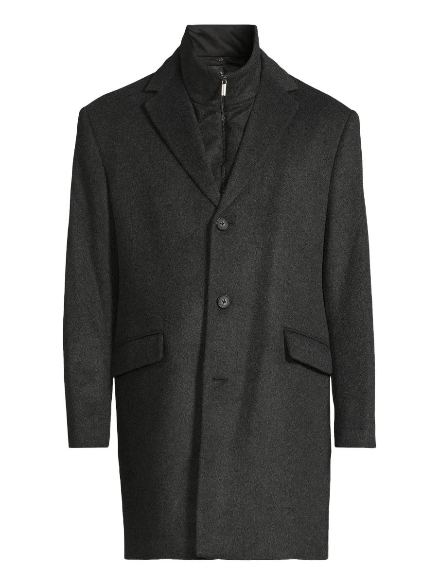 Saks Fifth Avenue Men's COLLECTION Fashion Wool-Cashmere Top Coat