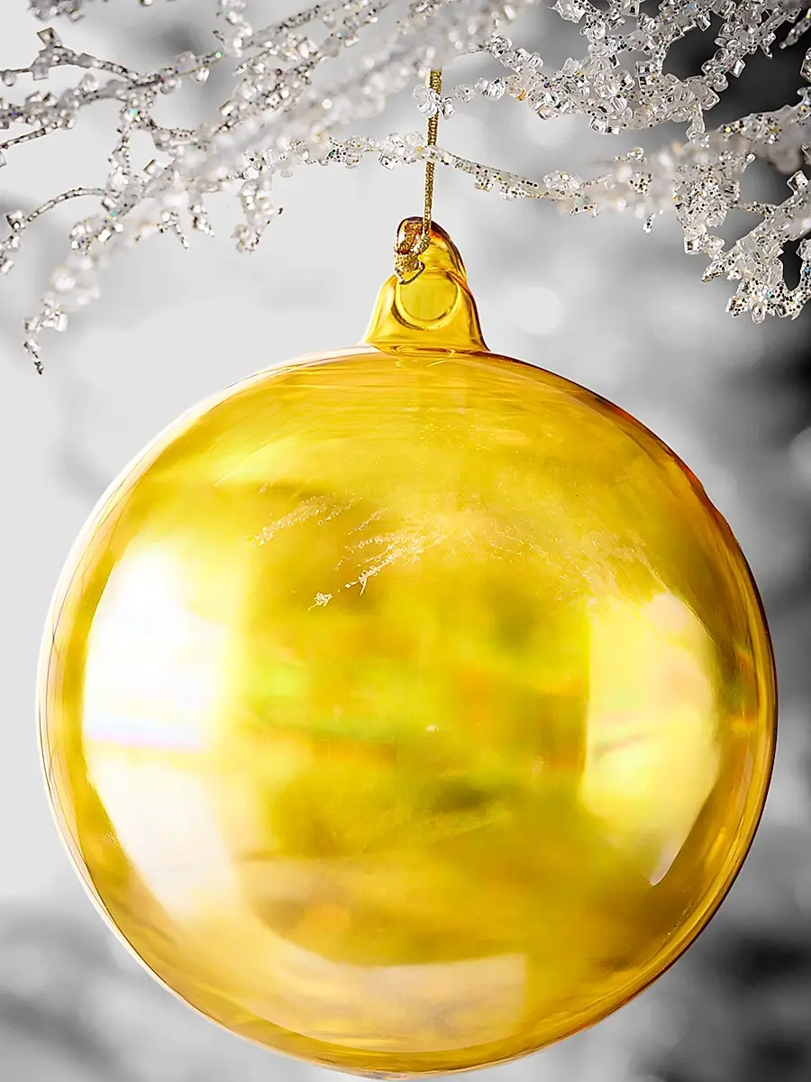 Jim Marvin Bottle Glass Ball Ornament | Image 1 Jim Marvin Bottle Glass Ball Ornament | Image 1