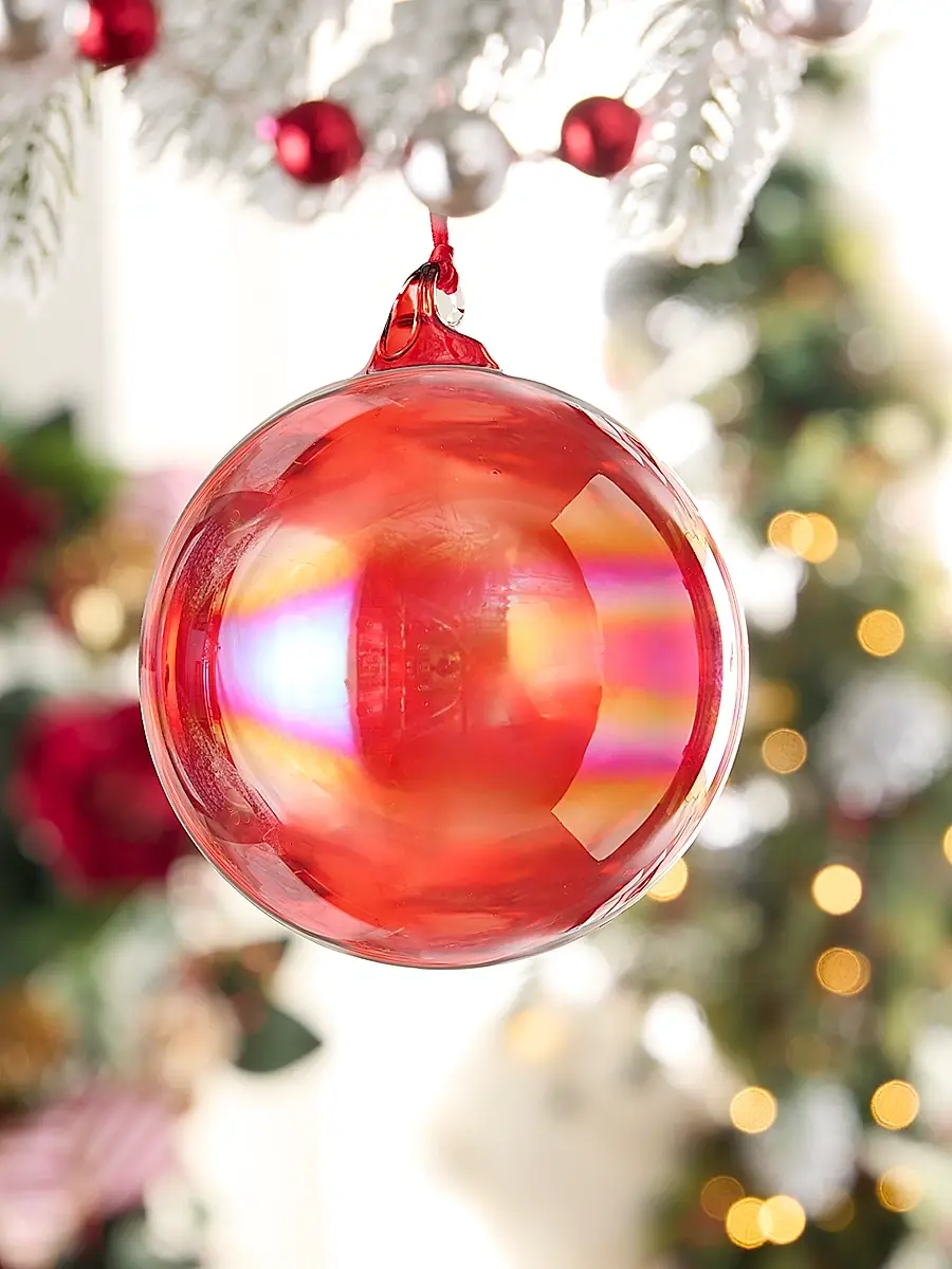 Jim Marvin Bottle Glass Ball Ornament | Image 1 Jim Marvin Bottle Glass Ball Ornament | Image 1