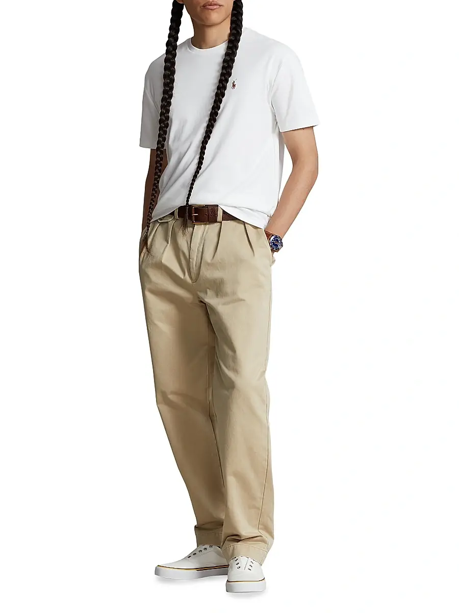Polo Ralph Lauren Men's Custom-Slim-Fit Soft Cotton T-Shirt | Thumbnail 2 Polo Ralph Lauren Men's Custom-Slim-Fit Soft Cotton T-Shirt | Thumbnail 2