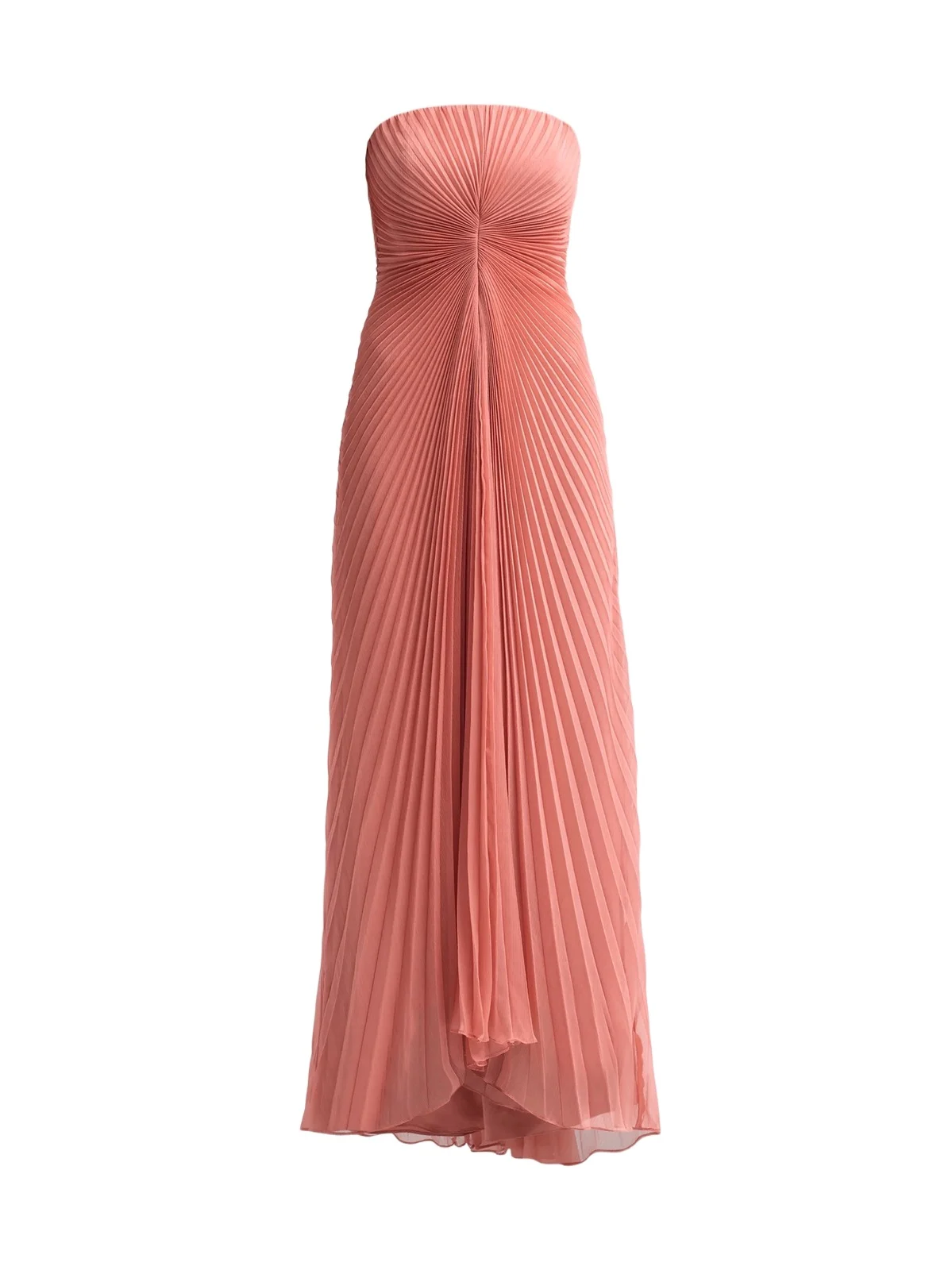 Women's Myra Pleated High-Low Maxi Dress Women's Myra Pleated High-Low Maxi Dress