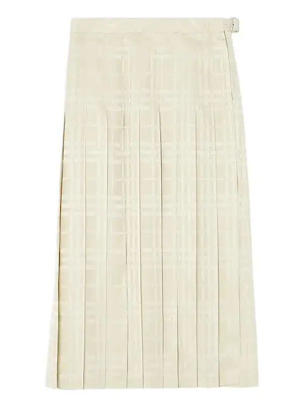 Women's Annalie Check Silk Midi Kilt Women's Annalie Check Silk Midi Kilt