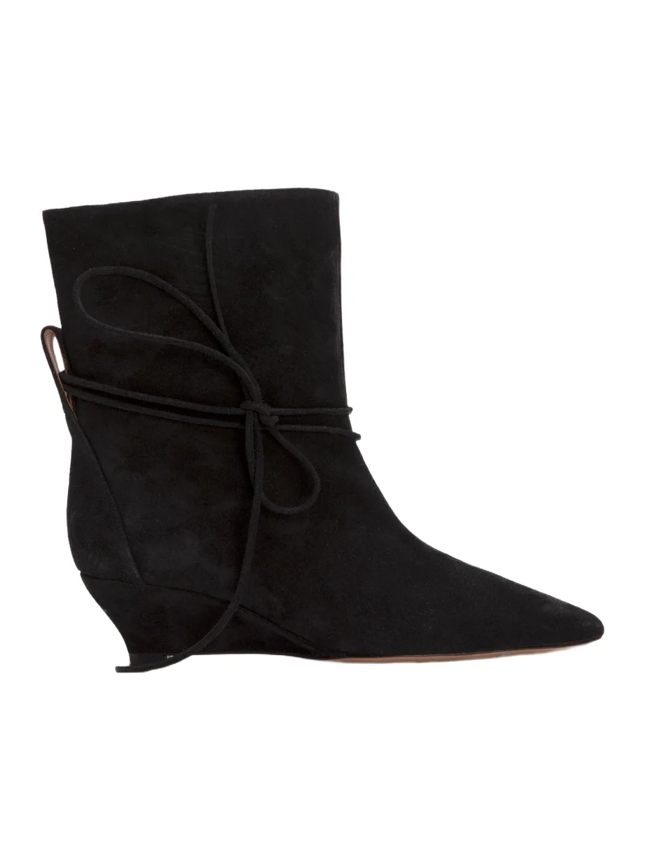 Odissì Women's Gemma Suede Wedge Boots