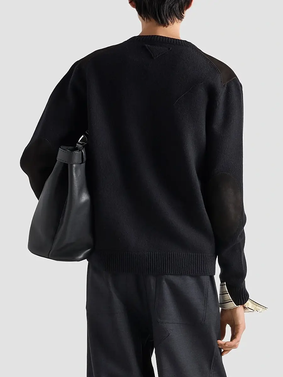 Prada Men's Wool Cardigan | Thumbnail 4 Prada Men's Wool Cardigan | Thumbnail 4