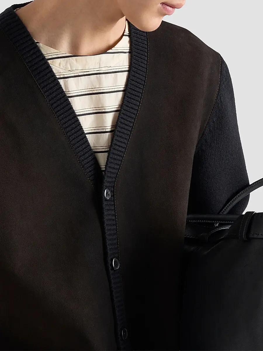 Prada Men's Wool Cardigan | Thumbnail 6 Prada Men's Wool Cardigan | Thumbnail 6