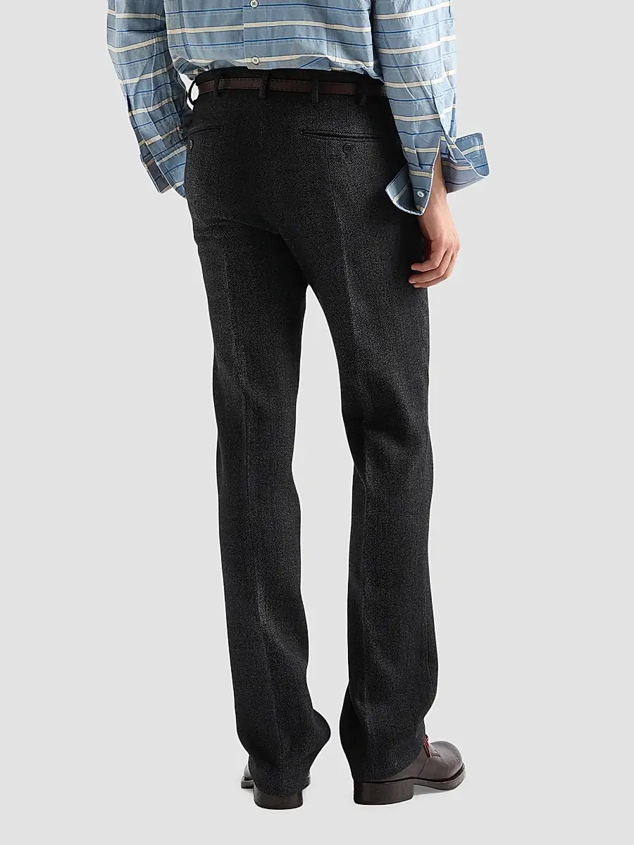 Prada Men's Wool Pants | Thumbnail 3 Prada Men's Wool Pants | Thumbnail 3