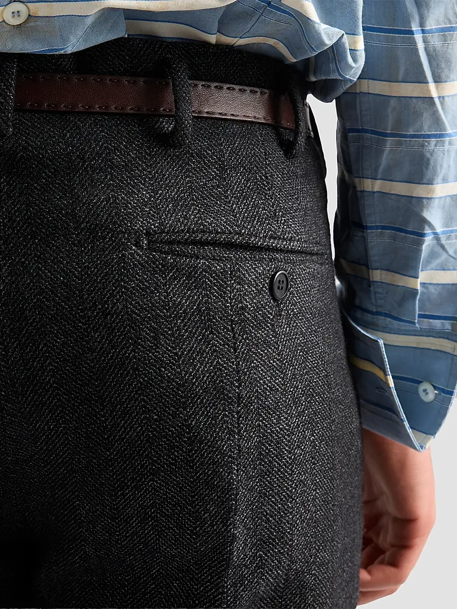 Prada Men's Wool Pants | Thumbnail 5 Prada Men's Wool Pants | Thumbnail 5
